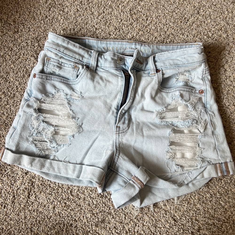American eagle “mom” shorts